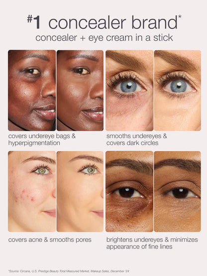 tarte Big Stick Energy duo – shape tape concealer stick & brush